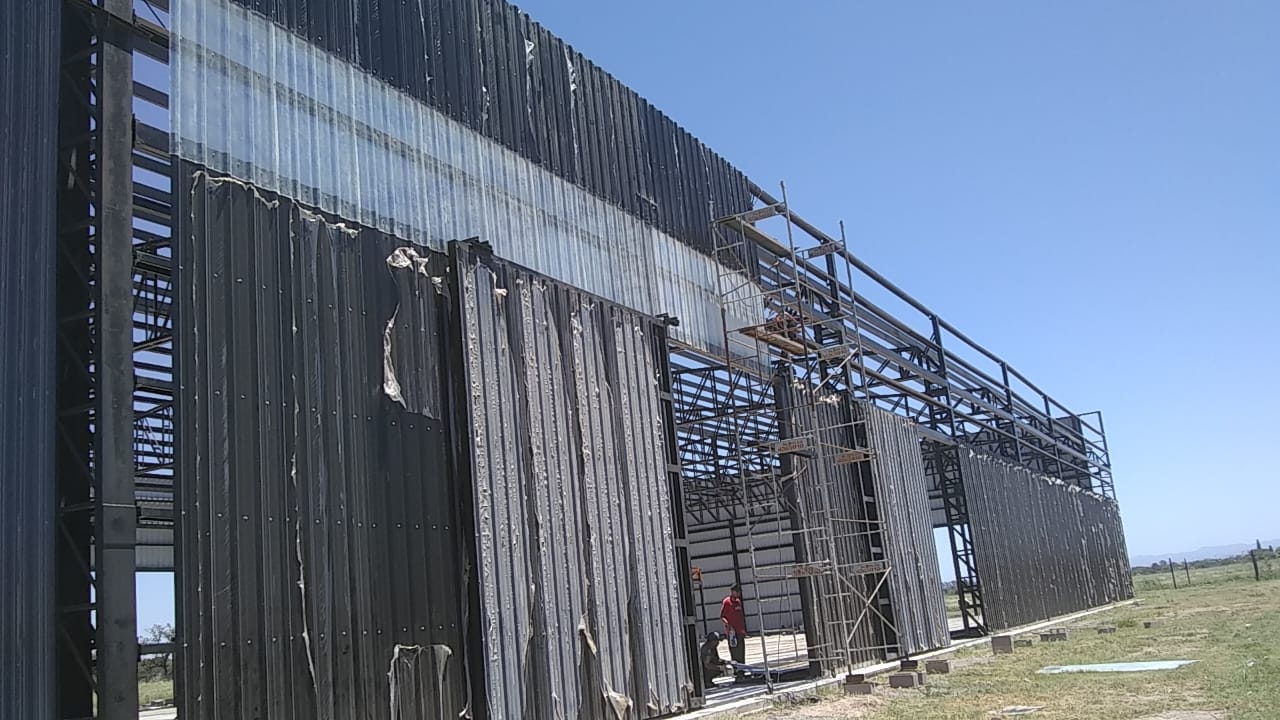 Galpón industrial terminado en Córdoba